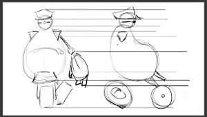 Character Creation Cop Bot Image Plane